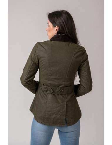 Chaqueta encerada amble verde Chaqueta encerada amble verde
