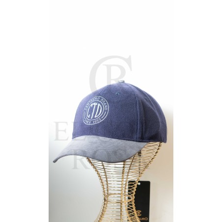 Gorra visera azul marino/gris