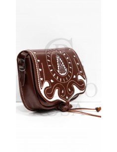 Bolso amazona bordado Virgen 2