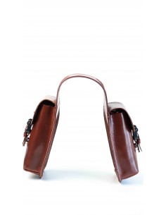 Alforja manta estib. marron 2
