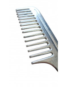 Peine aluminio caballo 2