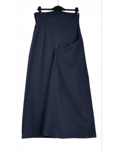Falda amazona Azul marino lisa 2