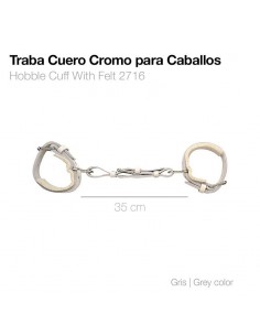 Traba cuero cromo para...